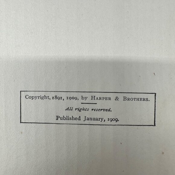 Antique Book Lincoln And The Sleeping Sentinel Chittenden 1909 Hardcover Vintage - Picture 5 of 13